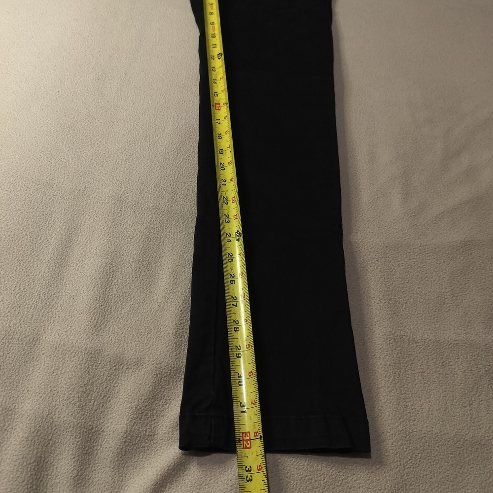 Uniqlo Men's Black Slim Chino Pants, Stretch Sz 29×34. - Picture 3 of 14